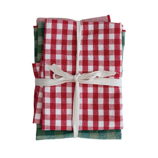 Set of 3 Cotton Tea Towels