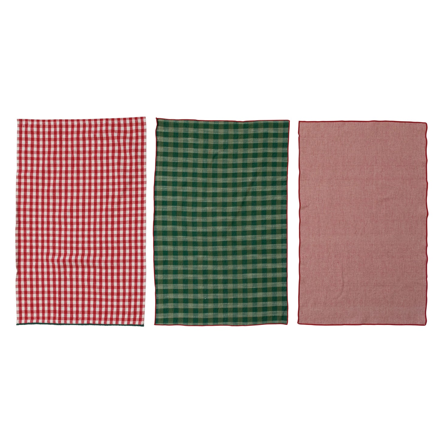 Set of 3 Cotton Tea Towels